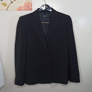 Kasper Jacket Black Suit Blazer One Button 18